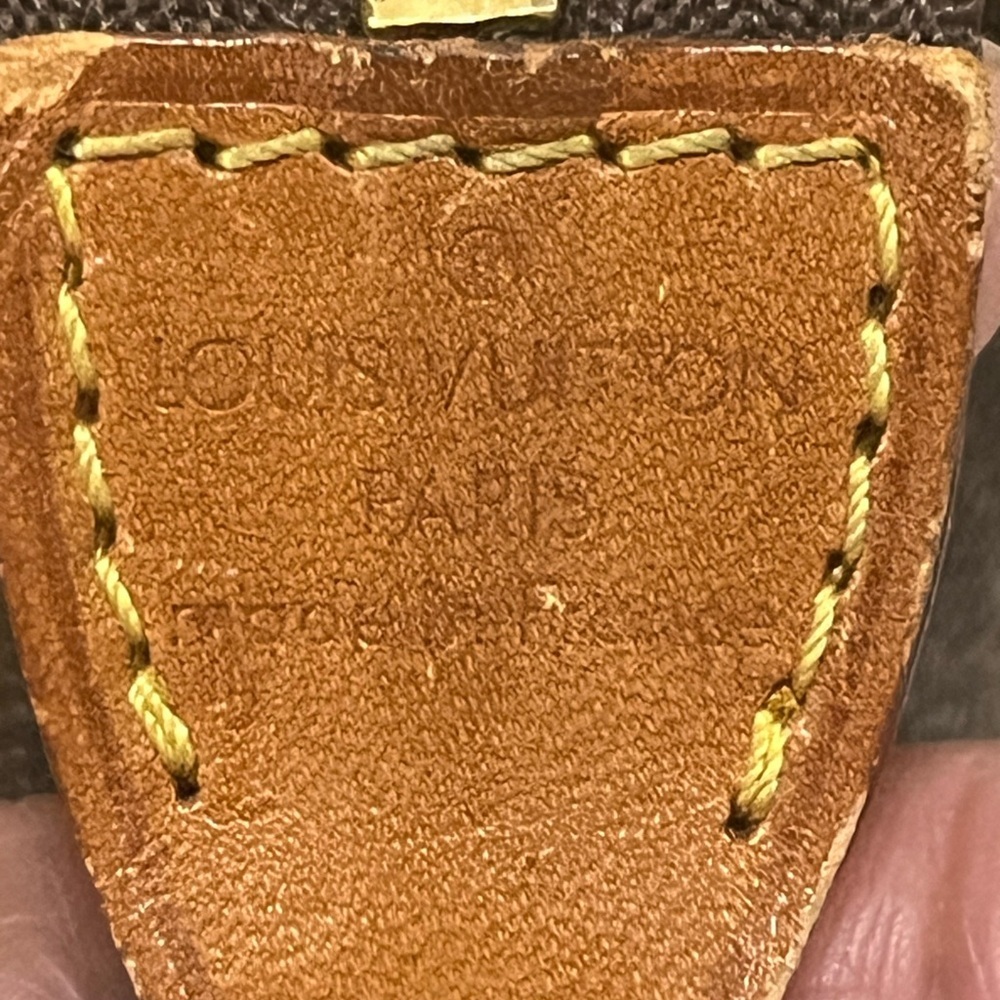 Louis Vuitton Brown Mini Monogram Bag with Gold Hardware - Picture 3 of 12